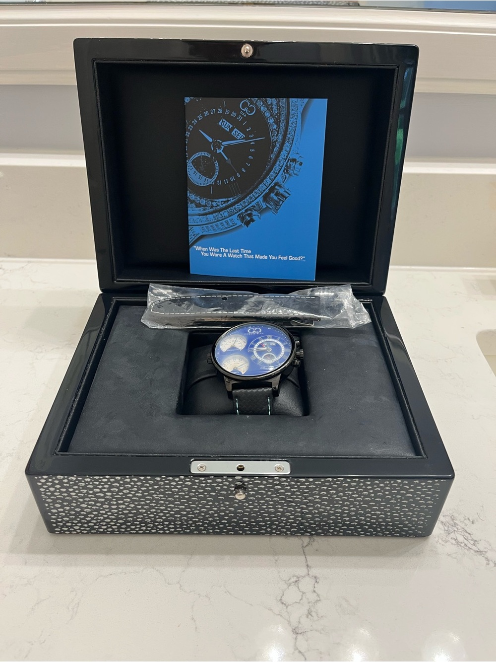 Curtis & Co Blue Dial Men's Watch